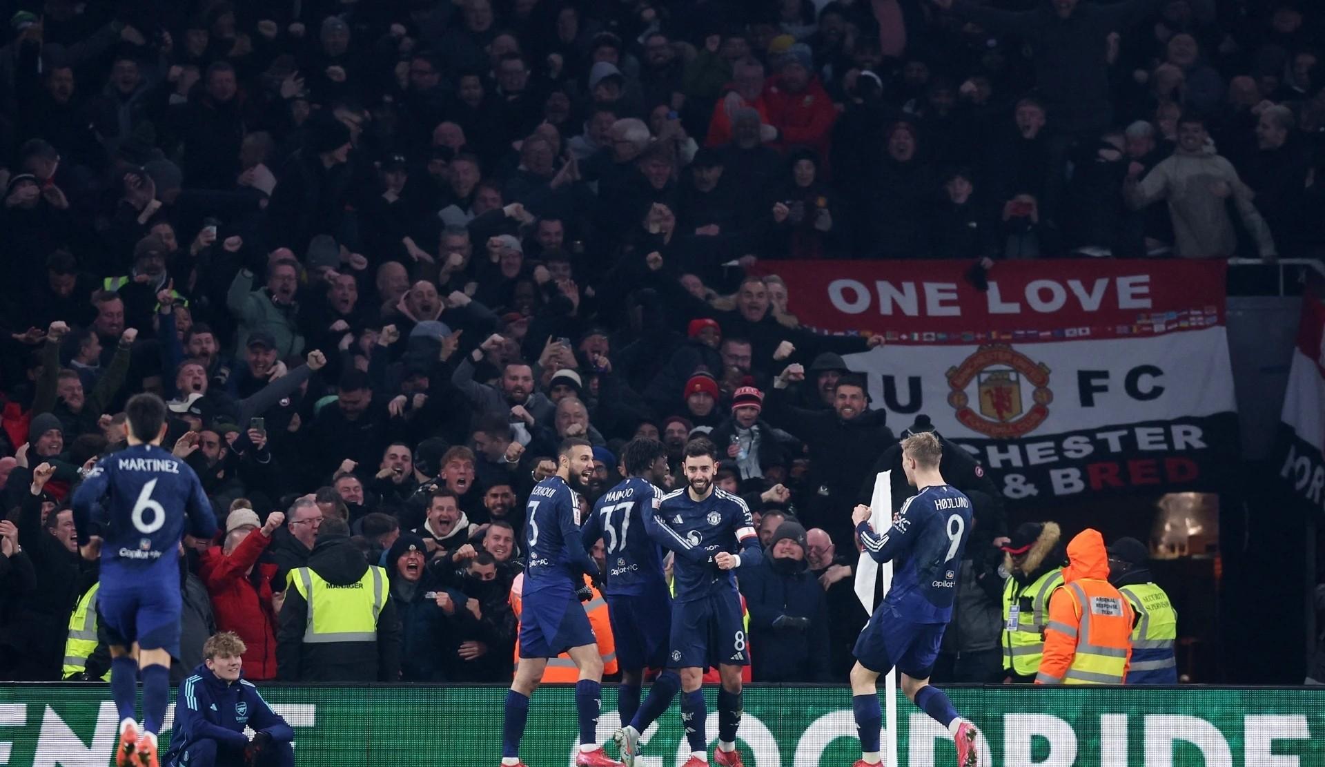 曼联击败阿森纳，豪取联赛5连胜